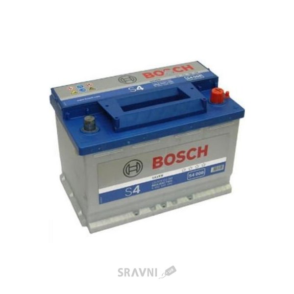 Акумуляторні батареї Автомобильный аккумулятор Bosch 6CT-74 АзЕ S4 Silver (S40 080)