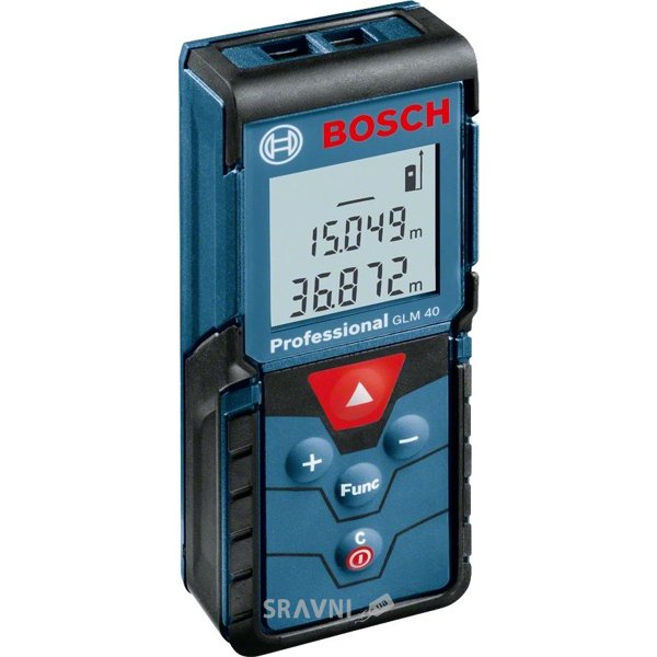Контрольно-вимірювальне обладнання Bosch GLM 40 Professional (0601072900)